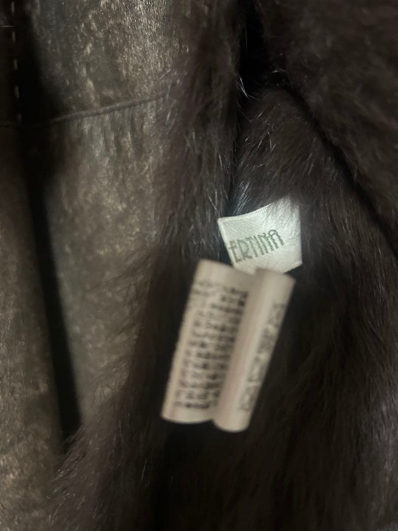 兎革 ファーコート 定価18万