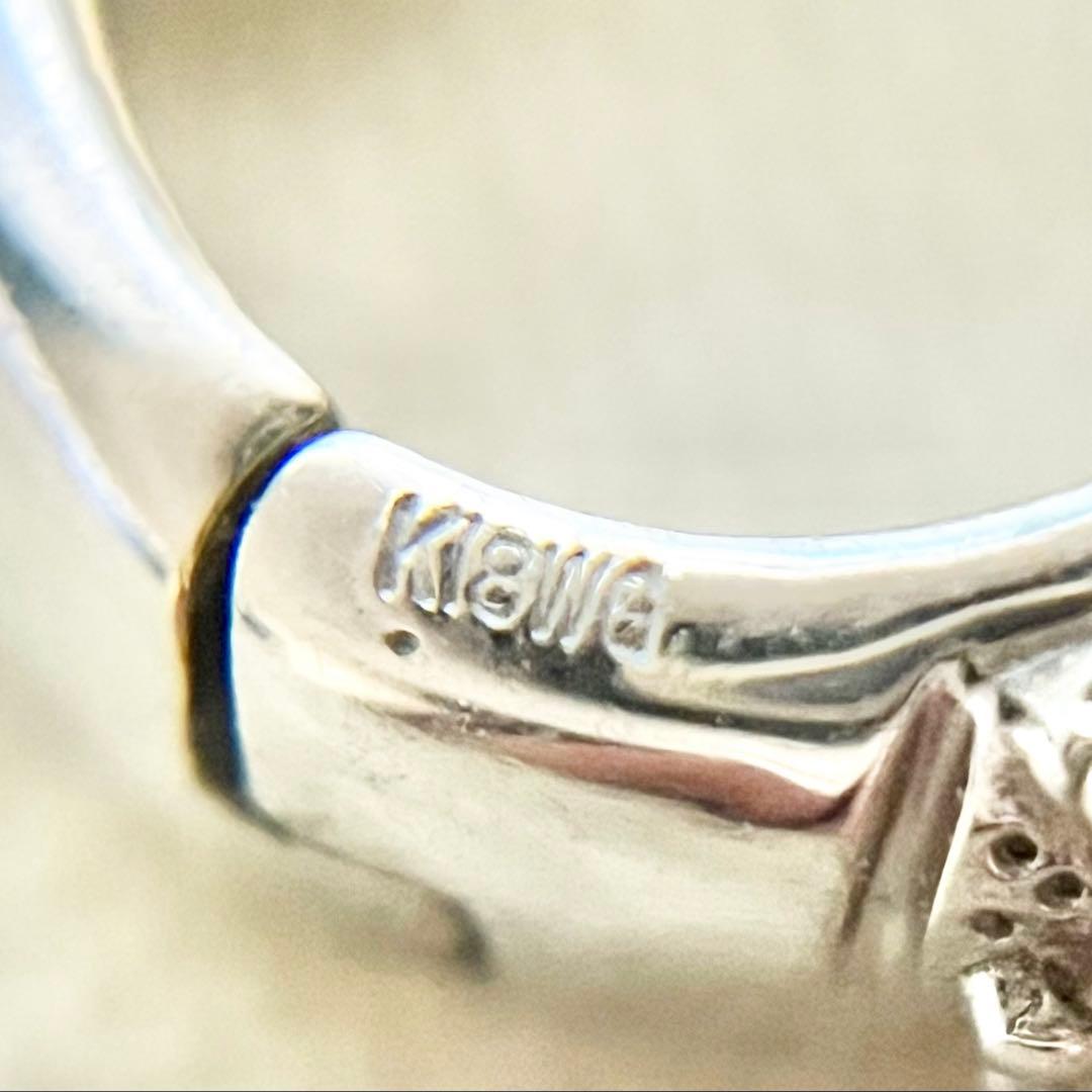 k18WG ダイヤ 0.25 フープピアス 片耳