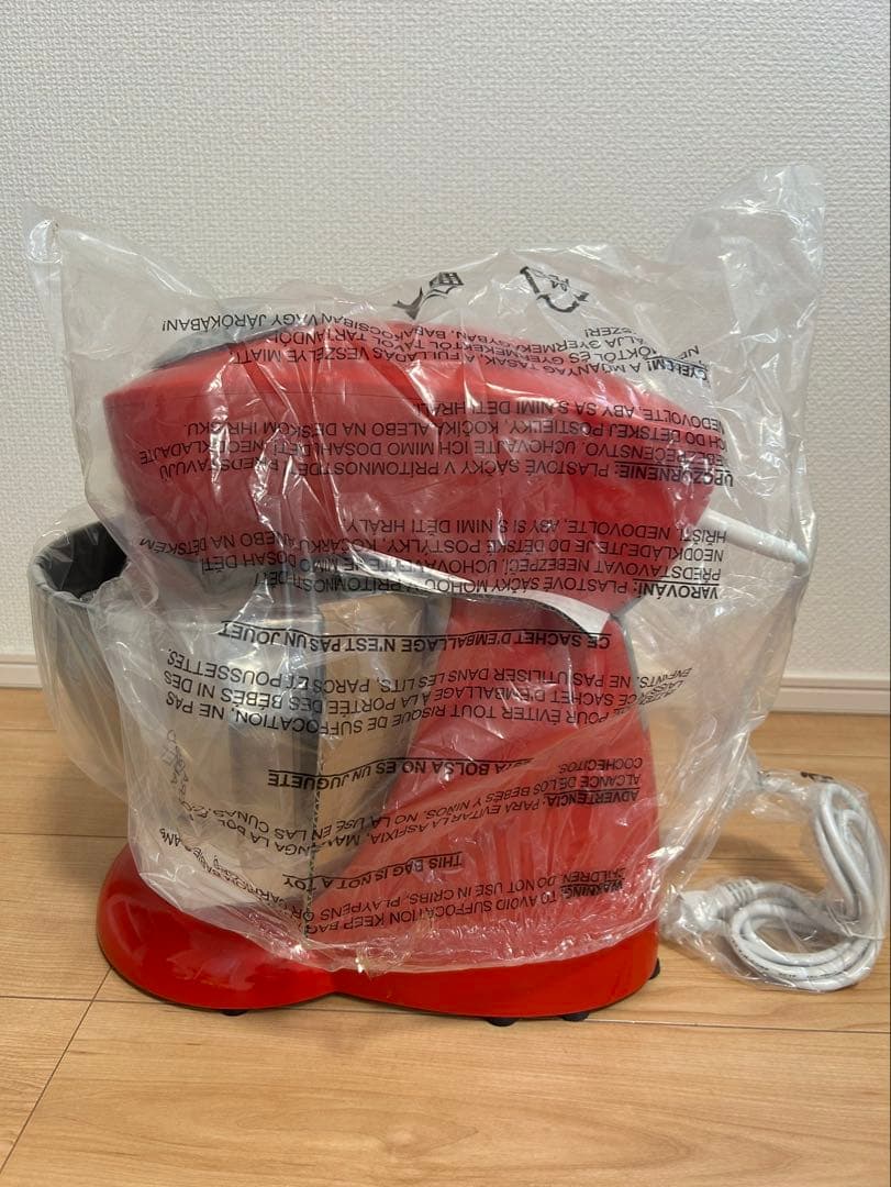 メランジュールロボR 赤 スタンドミキサー