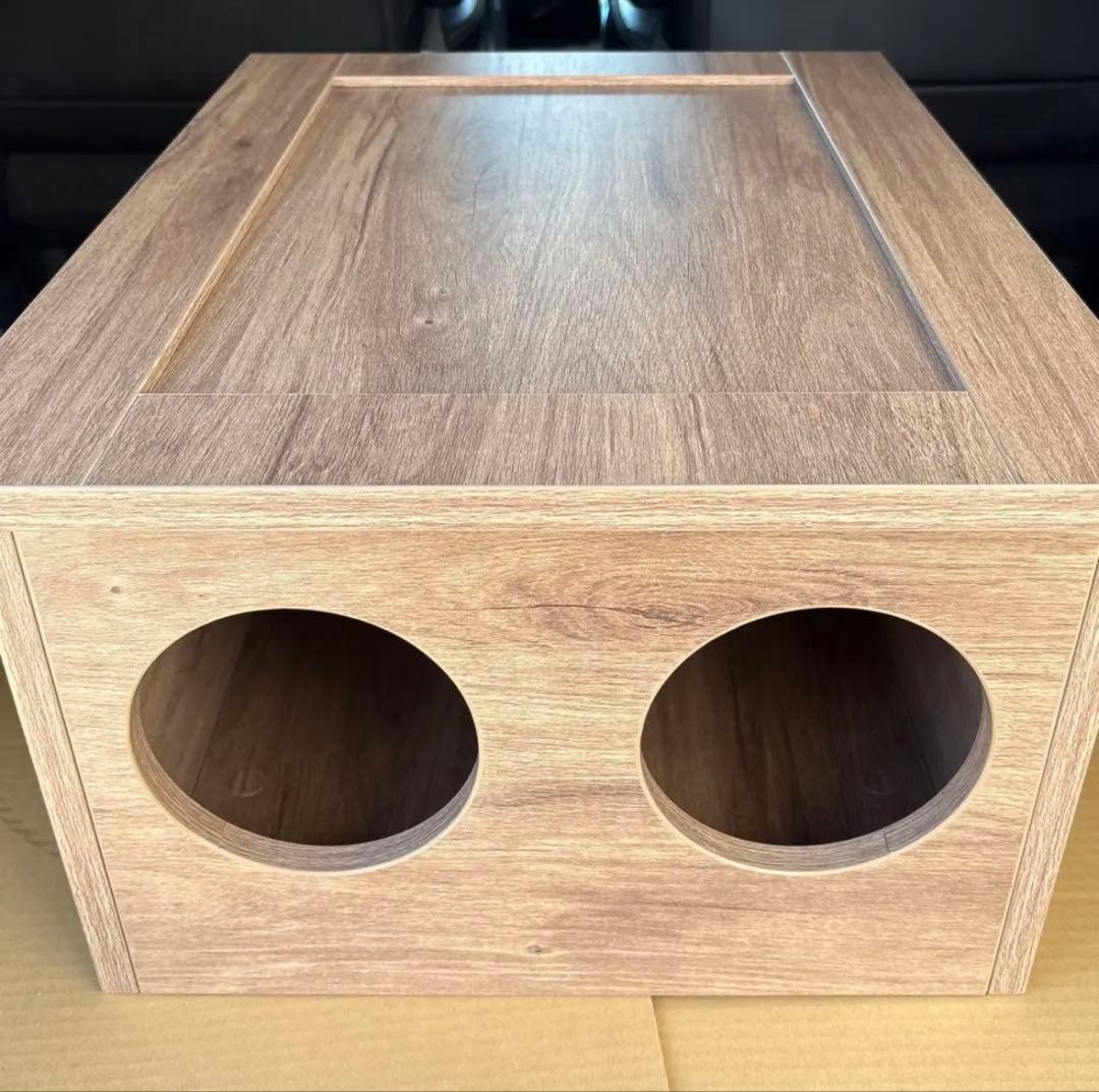 ★新品未使用★木製シャンプーキャビネット 45×32×60cm