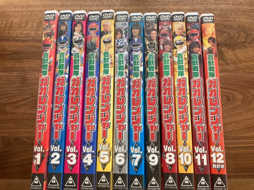 032_ 【4/1までセール】百獣戦隊ガオレンジャー DVD全巻