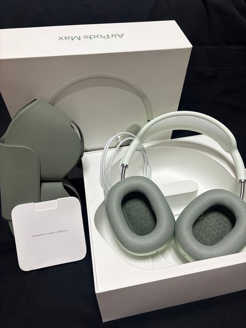 Apple AirPods Max グリーン　ワイヤレスヘッドホン