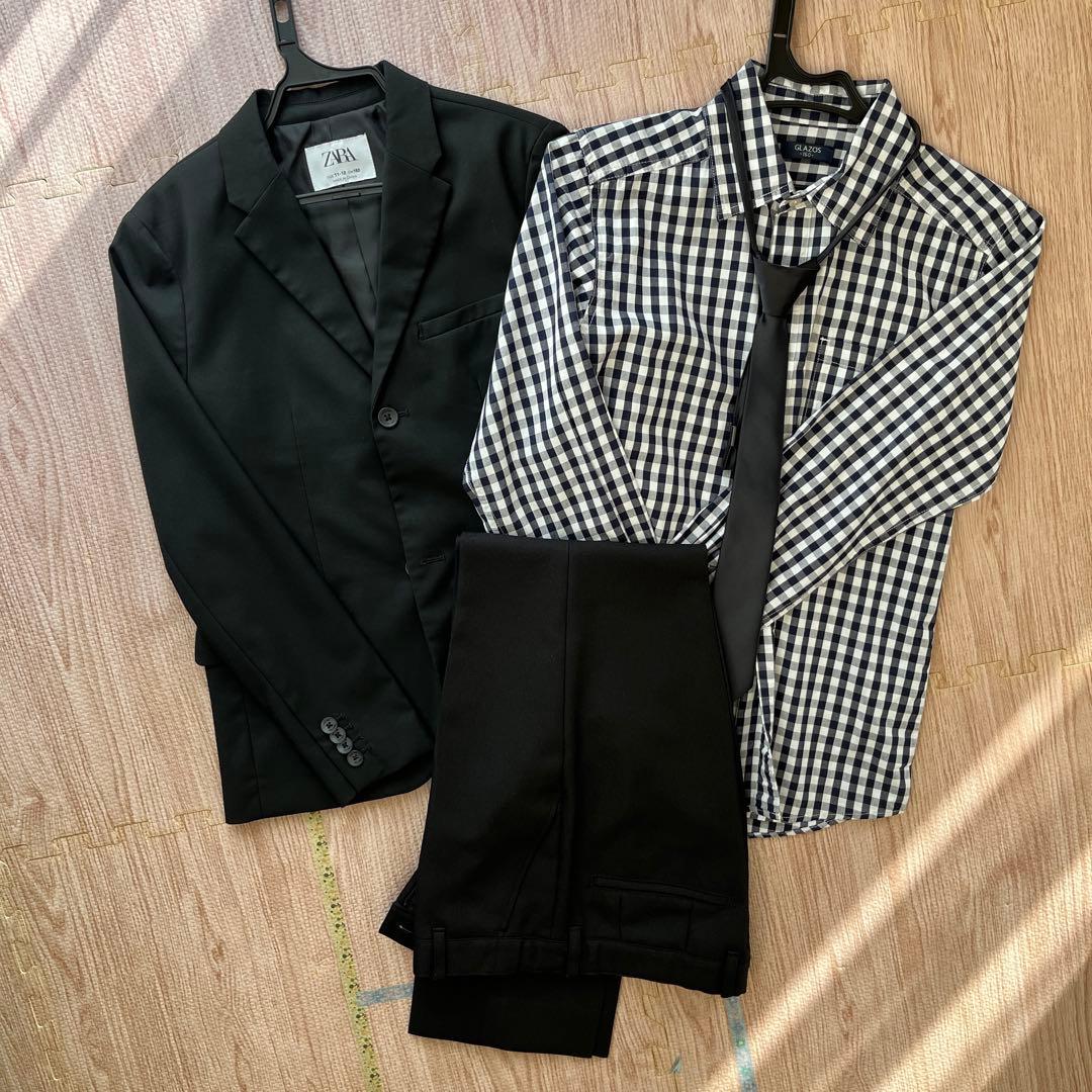 卒業式　男の子　フォーマルスーツ160