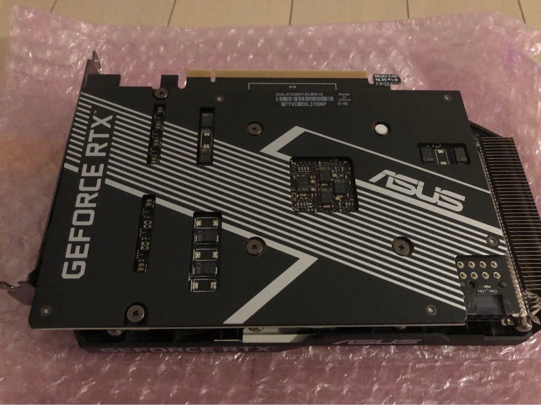 【ジャンク品】ASUS DUAL-RTX3060TI-8G