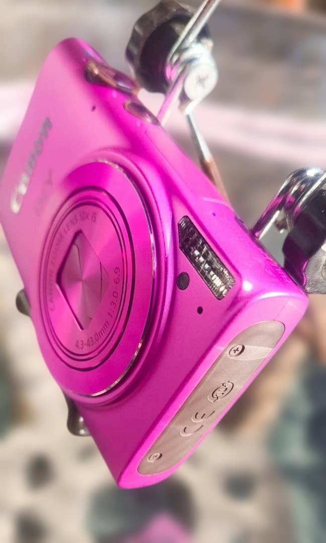 美品Canon IXY 610F ピンク＋豪華ストラップ付