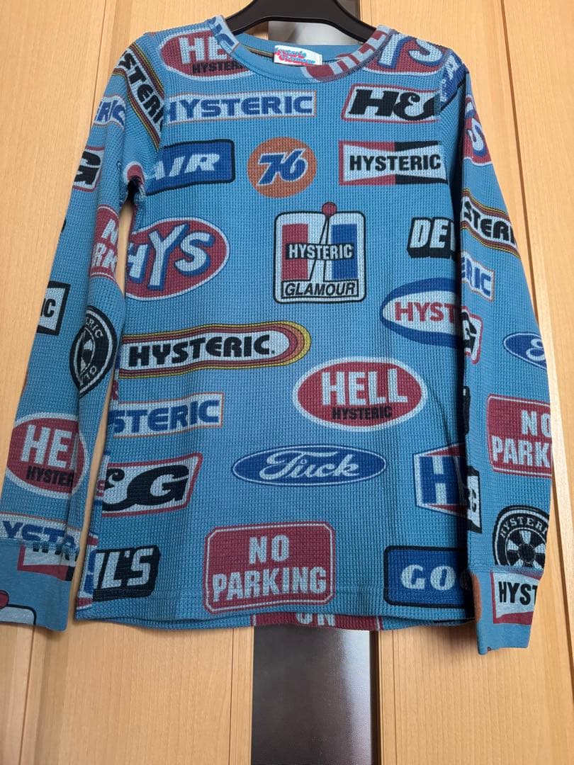 ヒステリックグラマーサーマル柄ロンT