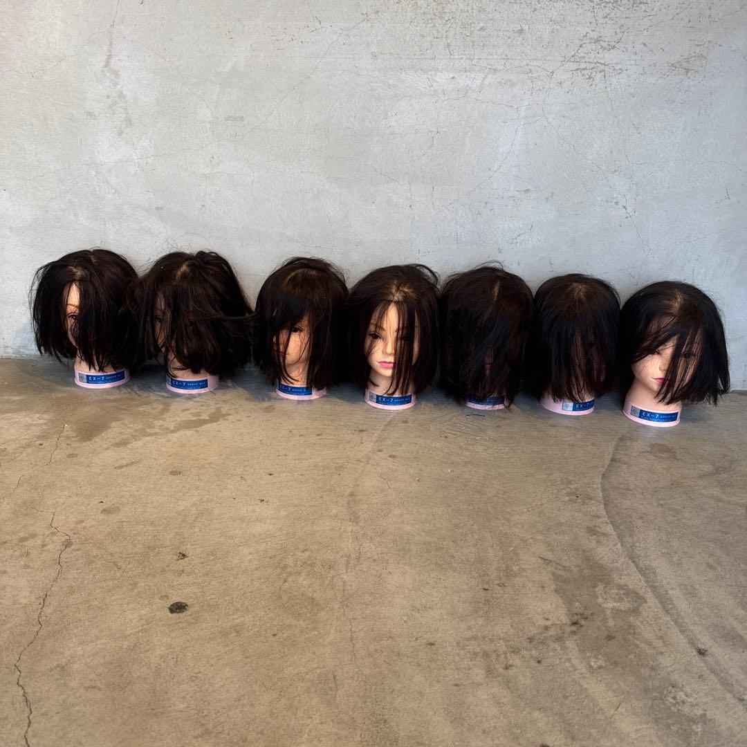 レジーナ ex 7 7台　ボブ　カットウィッグ　練習