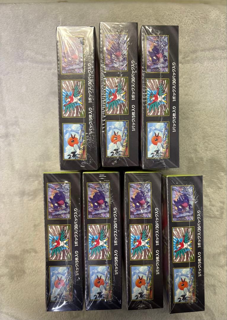 【未開封・シュリンク付き】ポケモンカードゲーム ムニキスゼロ 7BOX