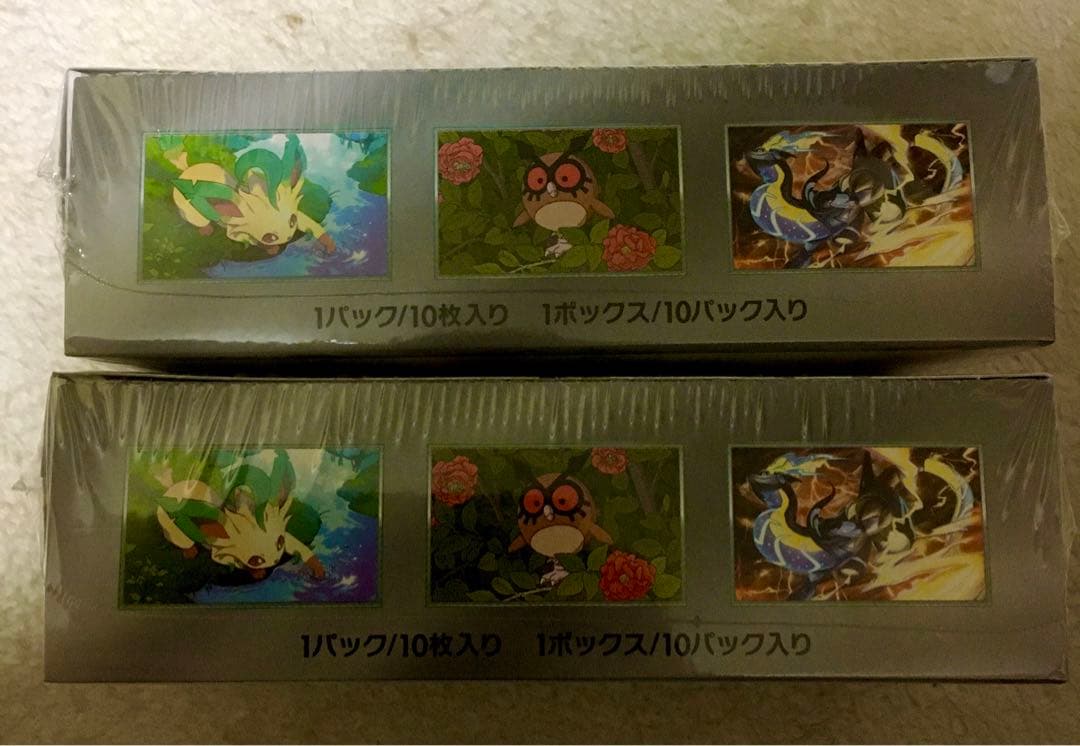 【新品未開封】ポケモンカード テラスタルフェスex 2BOX シュリンク付