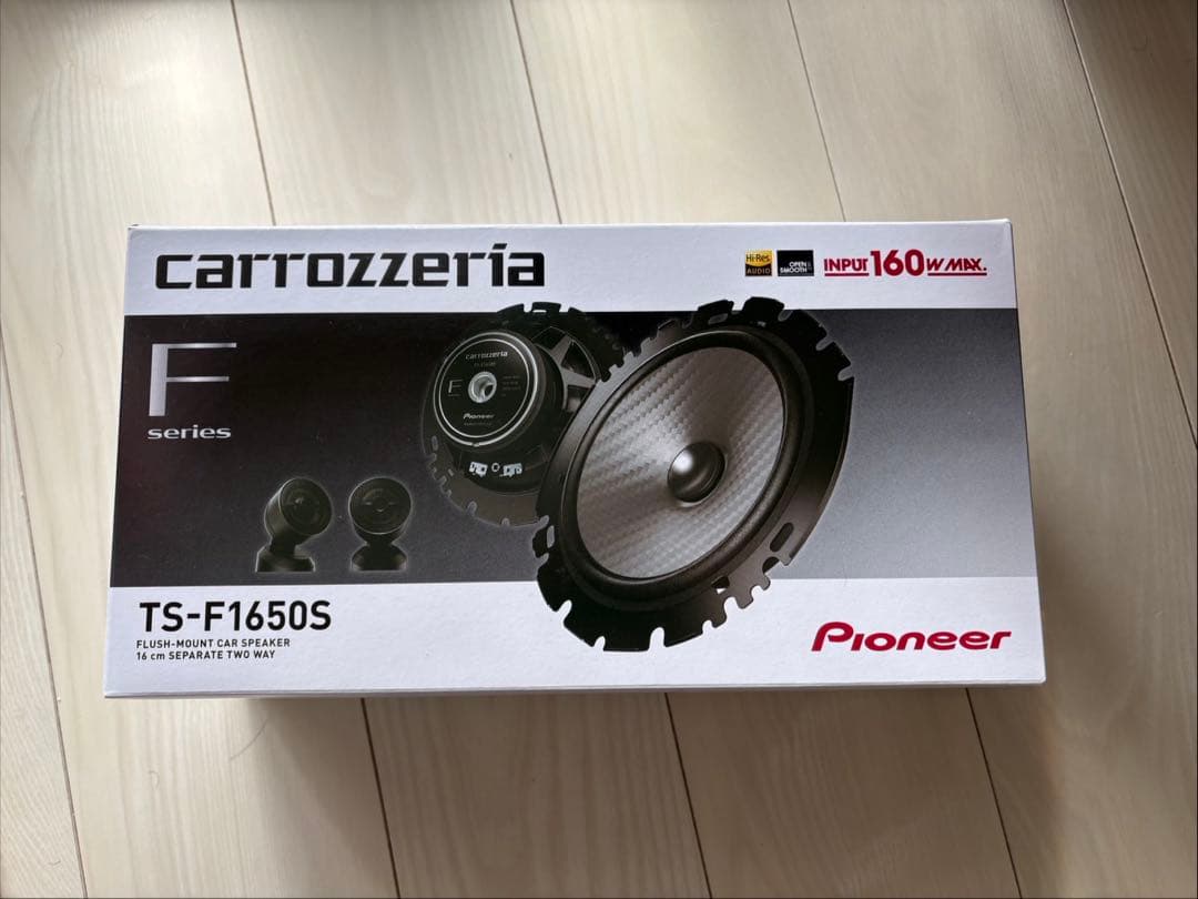 Pioneer カスタムフィットスピーカー　TS-F1650S