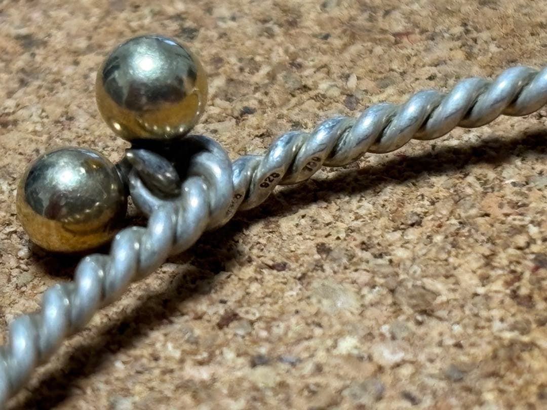 Tiffany＆Co. ダブルアイツイスト　ブレス　925/750