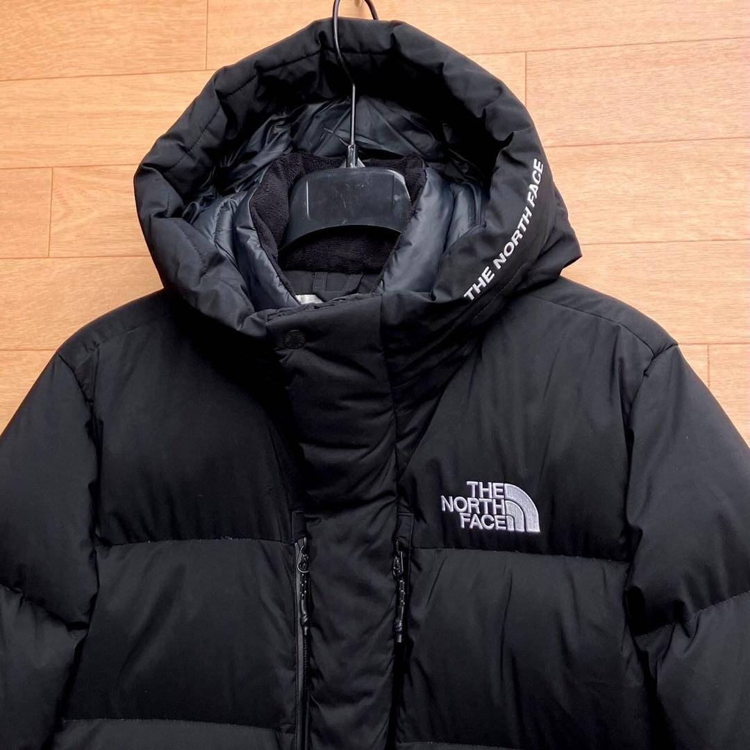 ノースフェイス ダウンコート S ロングダウン 黒ダウンジャケット ベンチコート