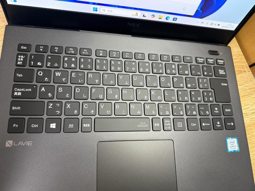 NEC 第八世代i5 8GB SSD256GB Office2021付き