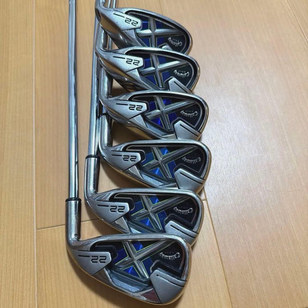 キャロウェイ　X-22 アイアン　6本セット