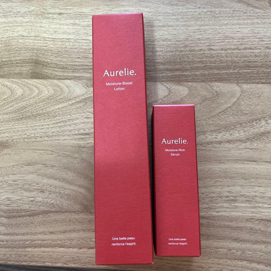 日焼け止め Aurelie. Moisture-Boost Lotion & Serum