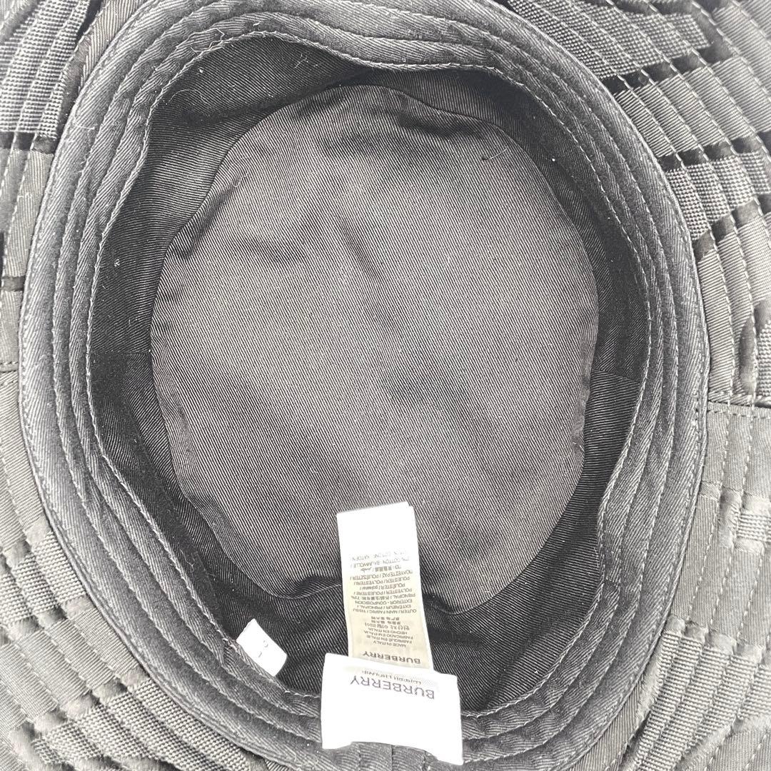 II BURBERRY バーバリー バケットハット モノグラムジャガード