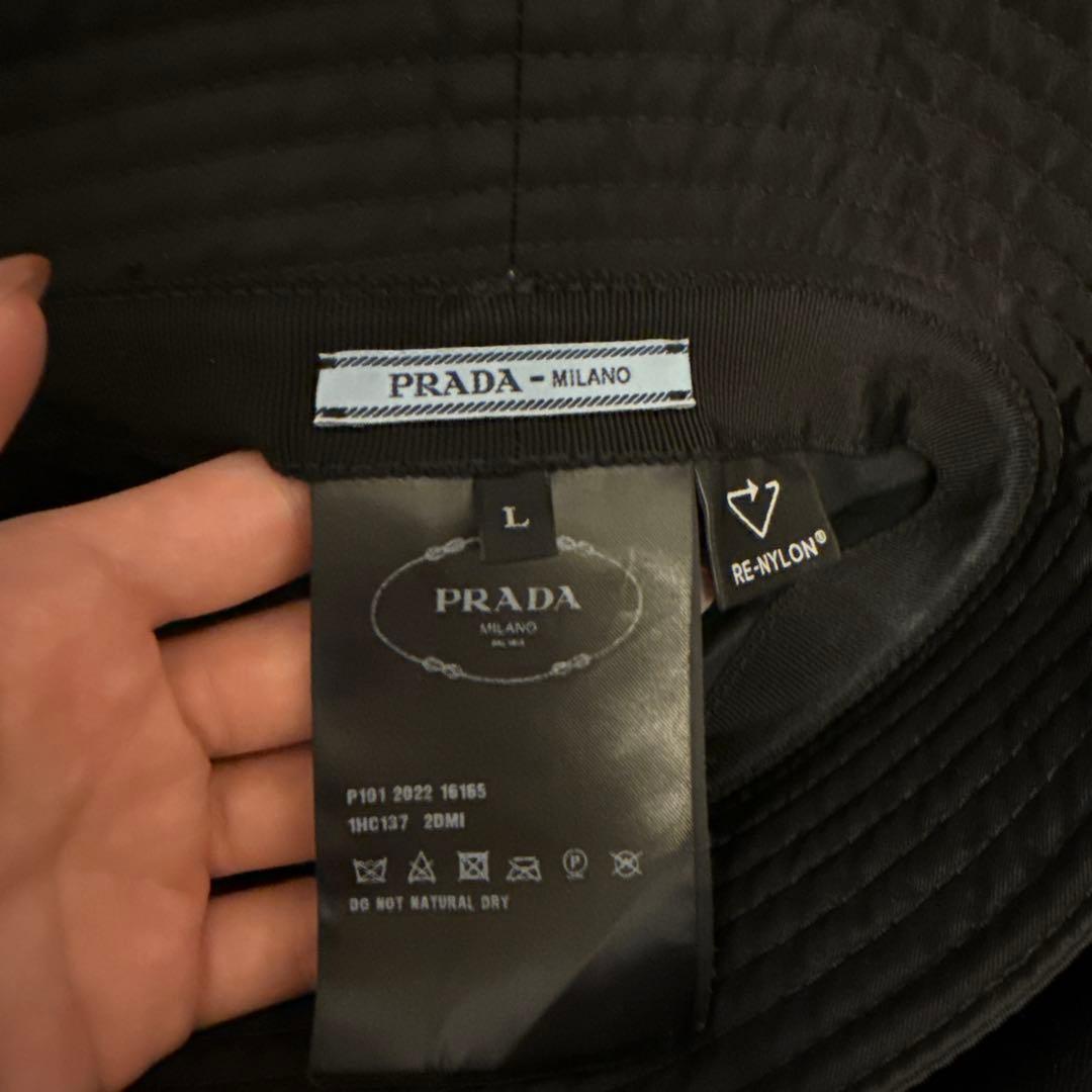 PRADA バケットハット Lサイズ