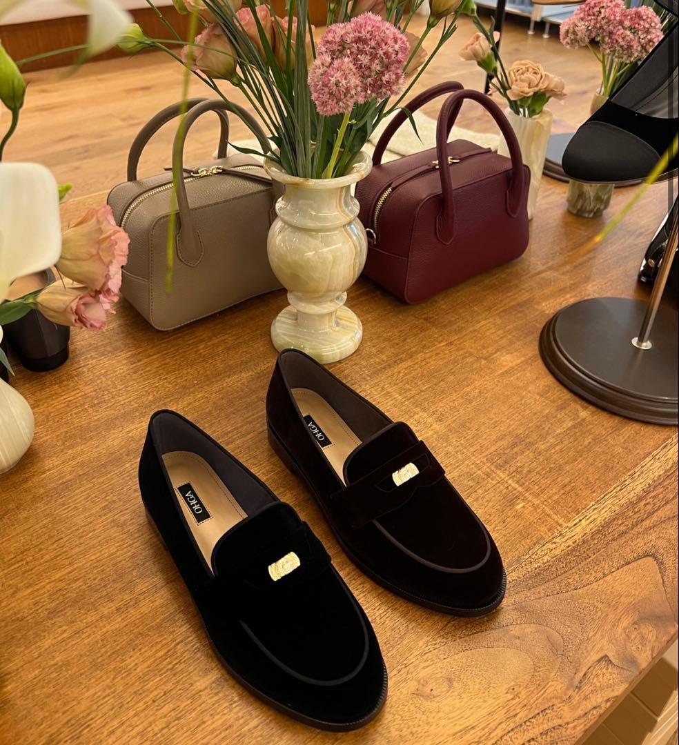 ohga ローファー ブラック 黒 24.5 ♡