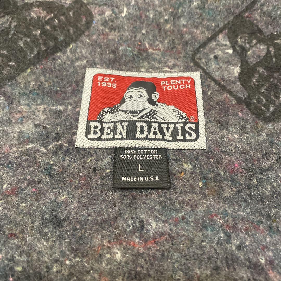 USA製BEN DAVIS 80's Deadstock Lサイズジャケット黒
