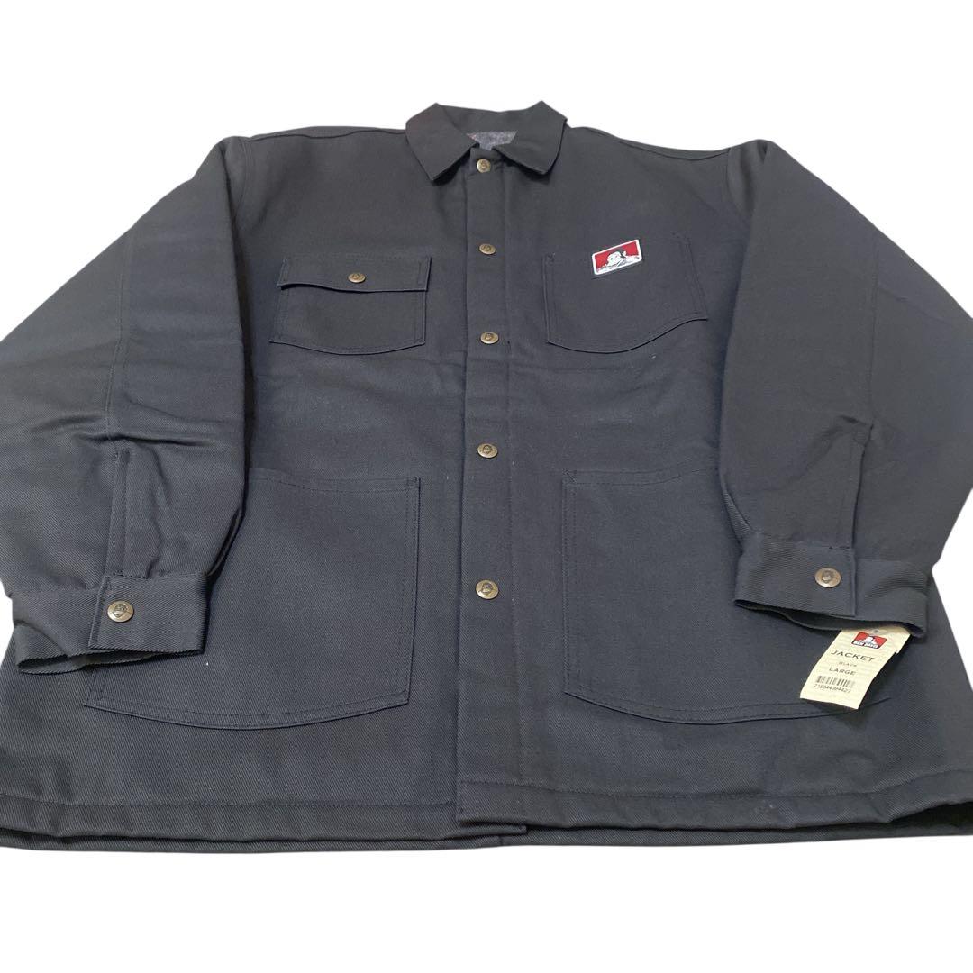 USA製BEN DAVIS 80's Deadstock Lサイズジャケット黒