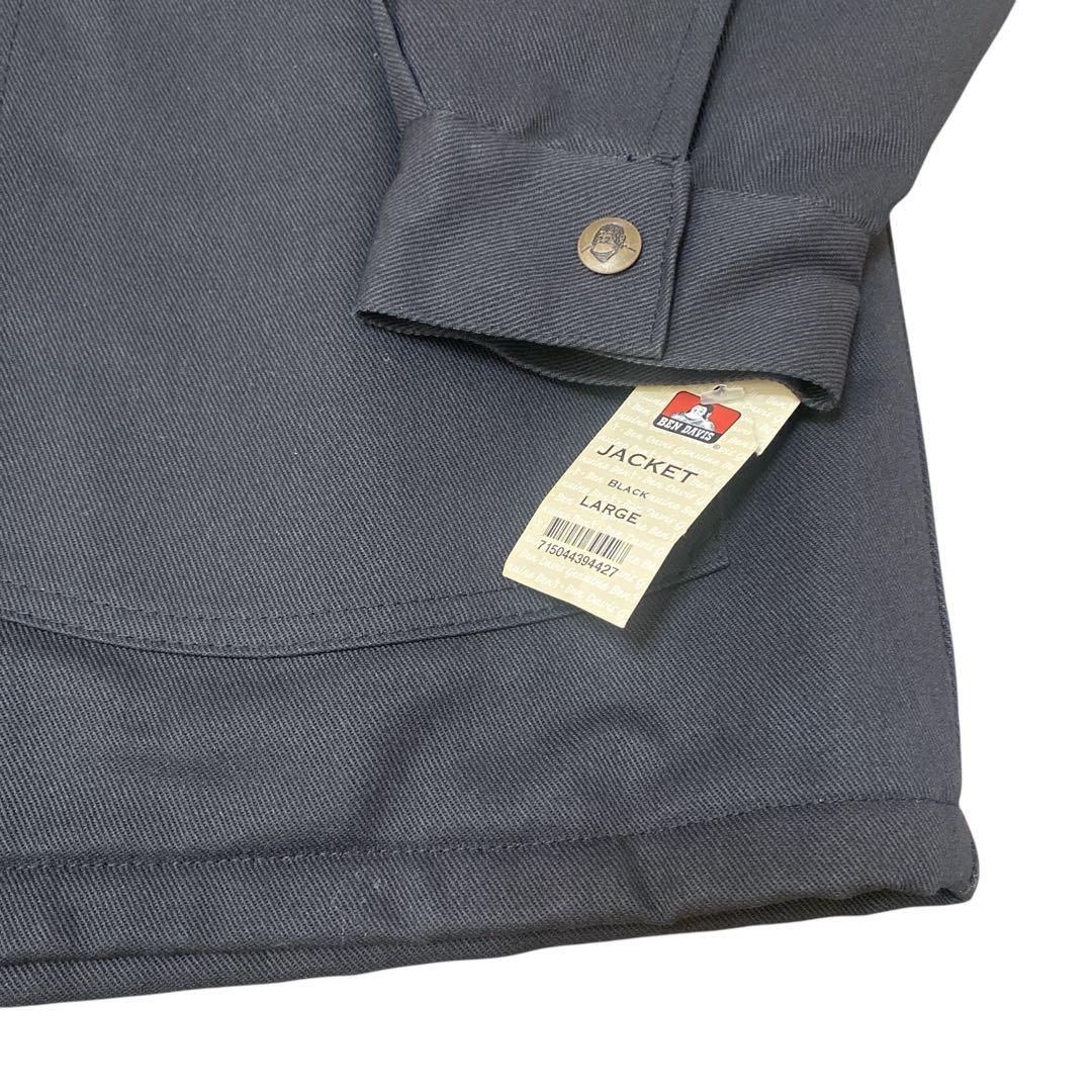 USA製BEN DAVIS 80's Deadstock Lサイズジャケット黒