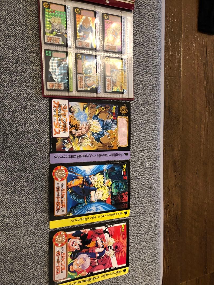 ホルダー付き旧ドラゴンボールカードダス52枚+ジャンボカードダス3枚