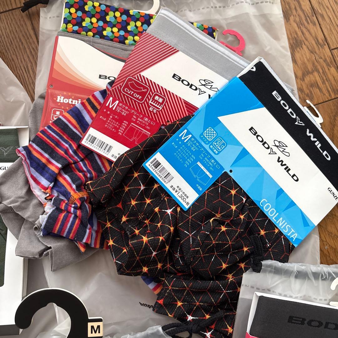 EDWIN & BODY WILD ボクサーパンツ27枚セット M 未使用品