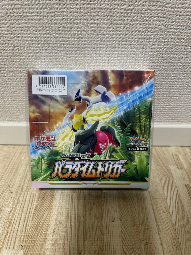 ポケモンカードゲーム パラダイムトリガーボックスシュリンク付き