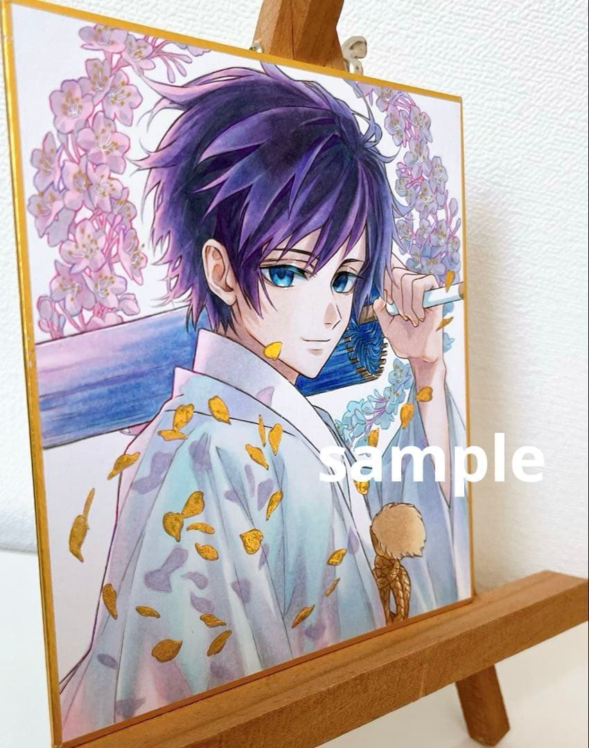 ✴︎ ご予約品 ✴︎　　イラスト　色紙