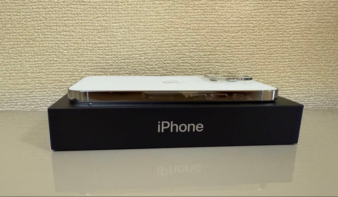 iPhone 13Pro 128GB シルバー　純正レザーケース付き