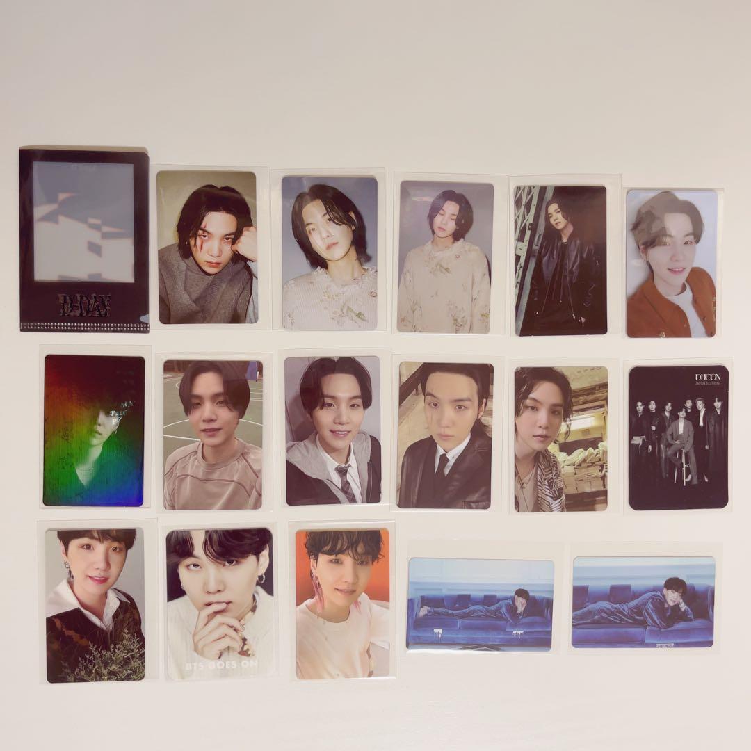 BTS SUGA ユンギ トレカ まとめ売り公式 photocard