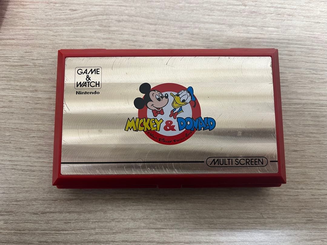 任天堂 ゲーム&ウォッチ ミッキー&ドナルド