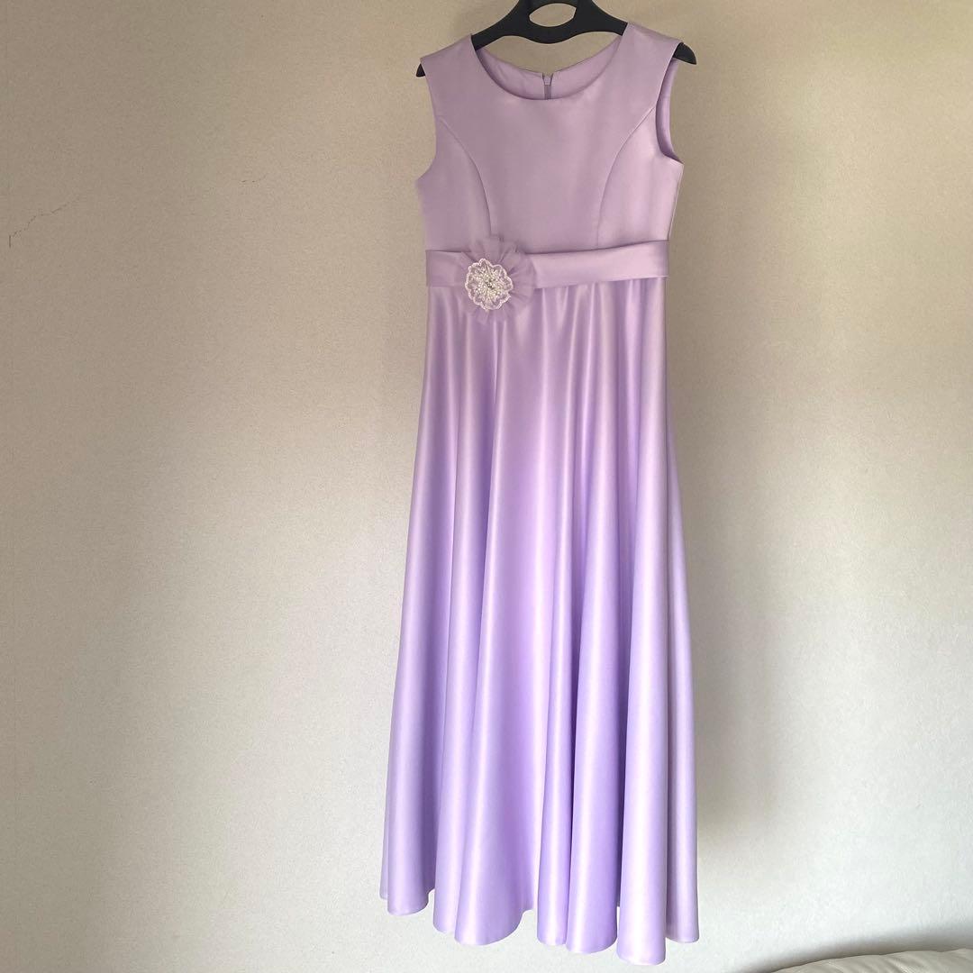 ドレス ラベンダーロングドレス 150cm 発表会