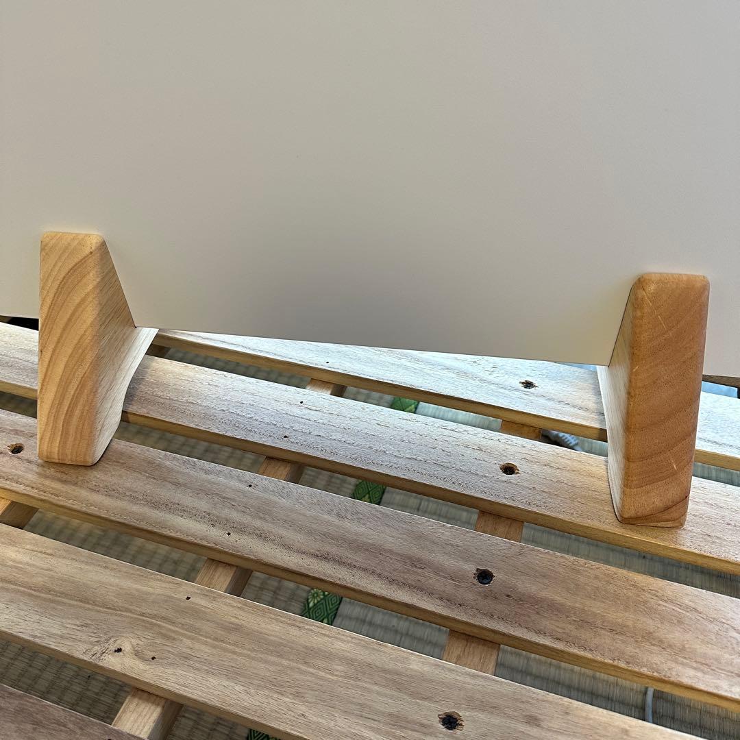 moku パネルヒーター　2024年製 800w ホワイト　白　静音　保証書あり