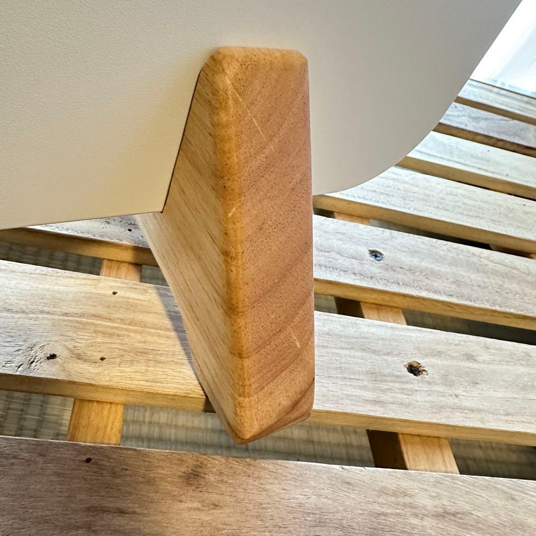 moku パネルヒーター　2024年製 800w ホワイト　白　静音　保証書あり