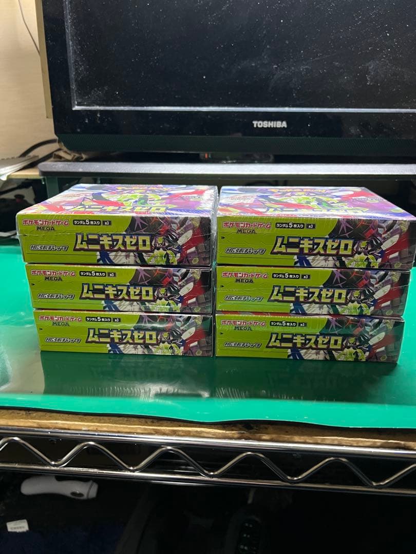 ポケモンカード　ムニキスゼロ6BOX【新品未開封シュリンク付き】