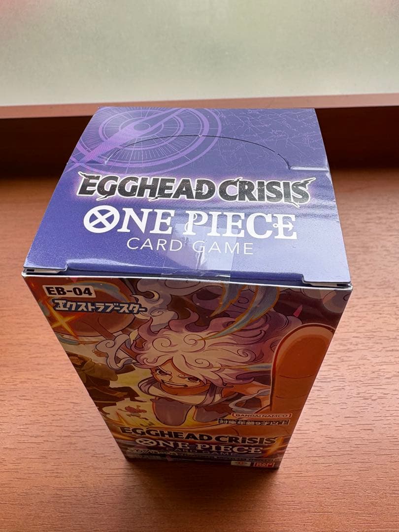 【新品未開封テープ付】 ワンピースカードゲーム EGGHEAD CRISIS