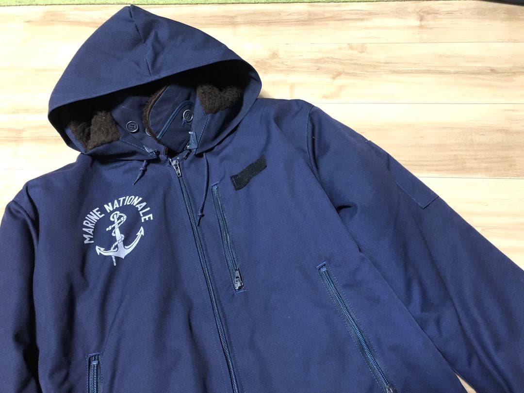 80年代フランス海軍デッキジャケット　実物　美品