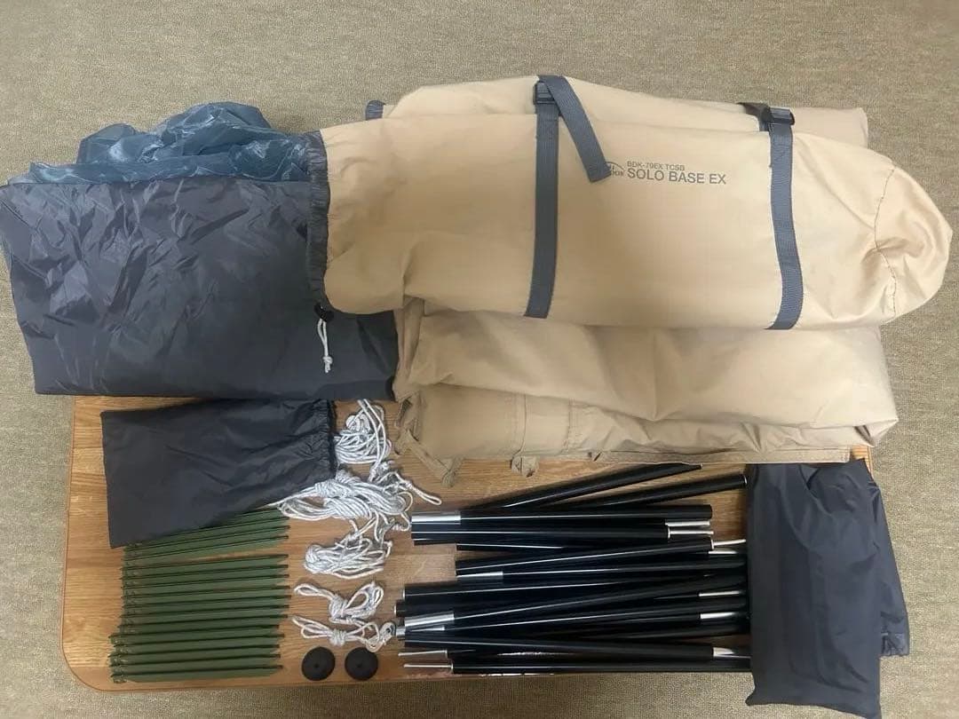 ソロベースEX サンドベージュ　パップテント