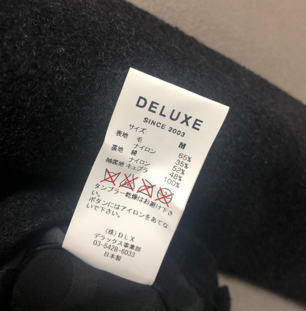 新品 DELUXE GALLERY ブークレー ノーカラー ジャケット