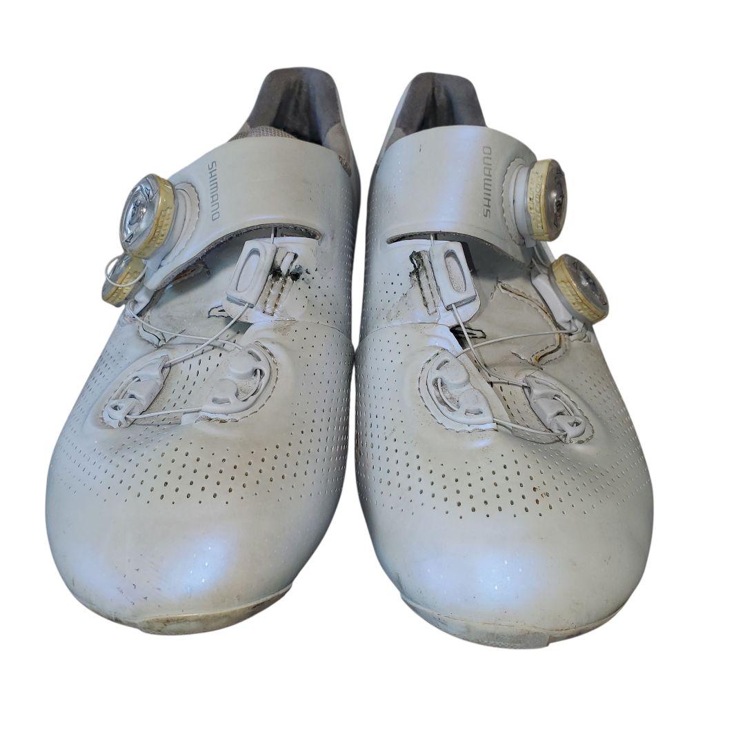 Shimano S- PHYRE RC9ホワイトシューズ　サイズ40