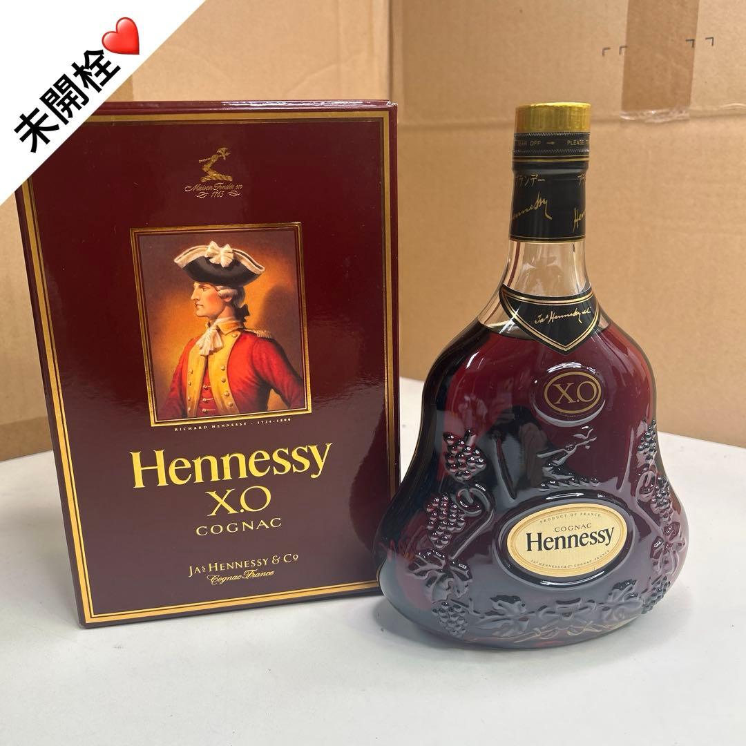 5504【未開栓】Hennessy XO 金キャップ クリアボトル 700mL