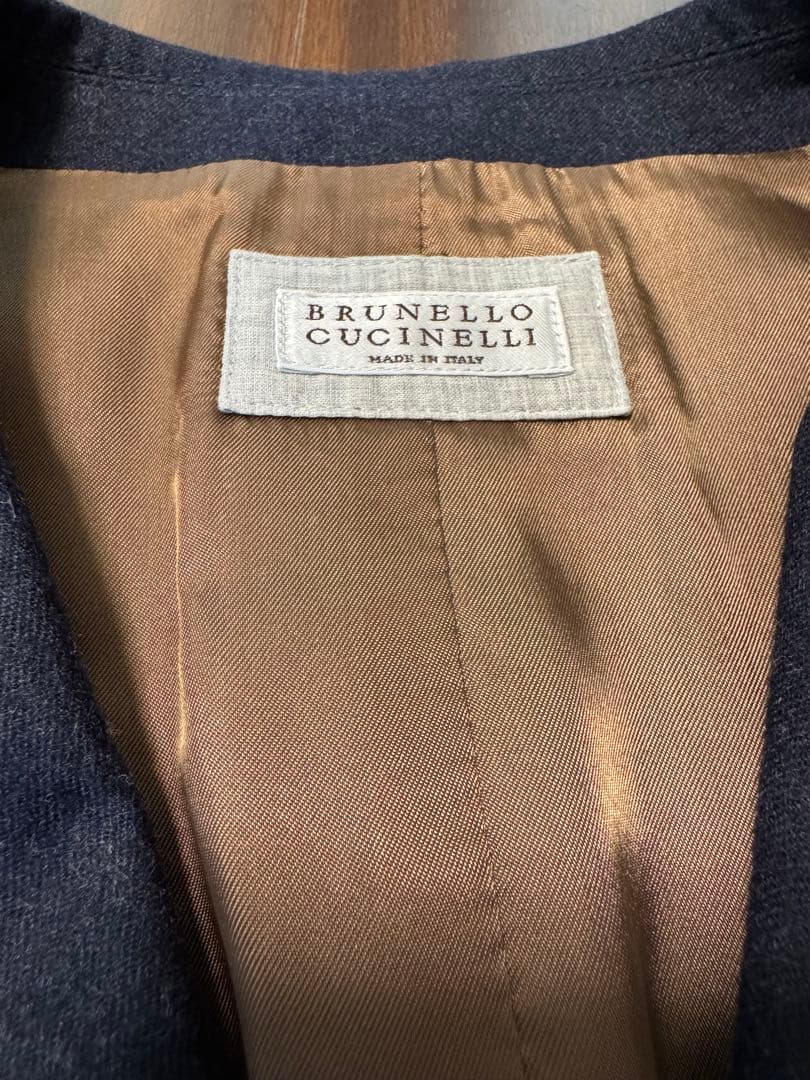 Brunello Cucinelli　ジレ　ベスト　ダブル　48