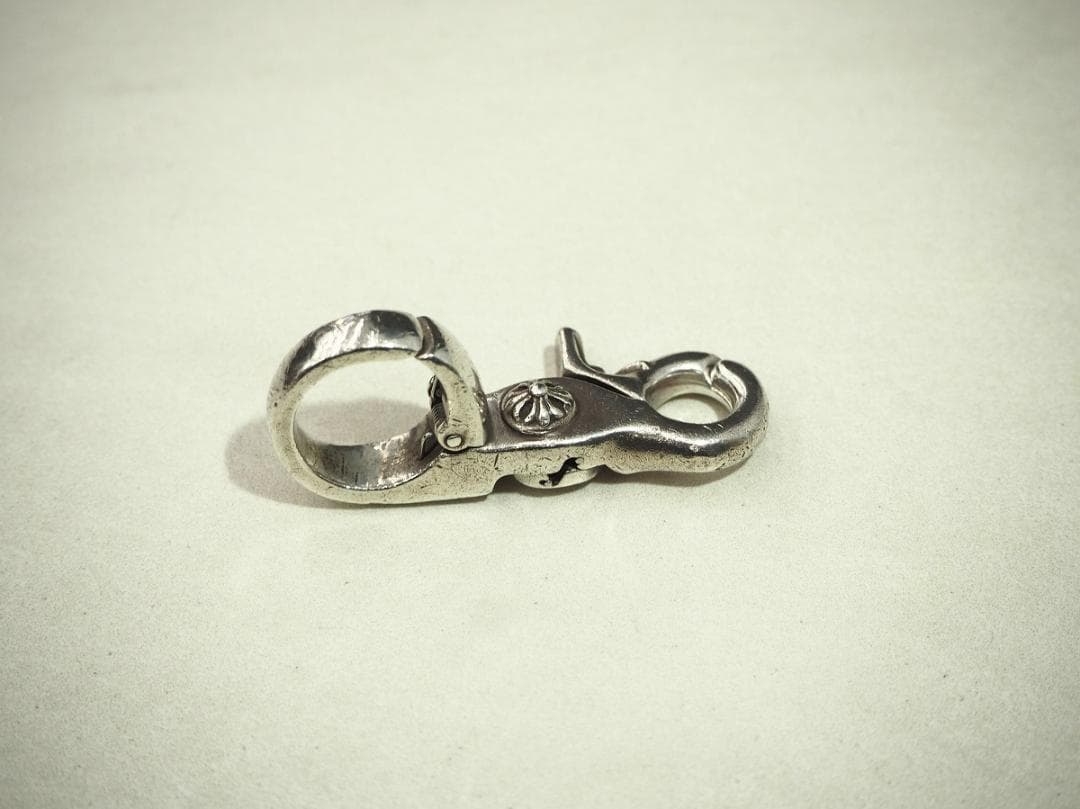 正規 CHROME HEARTS QUICK CLIP キーホルダー320P▲