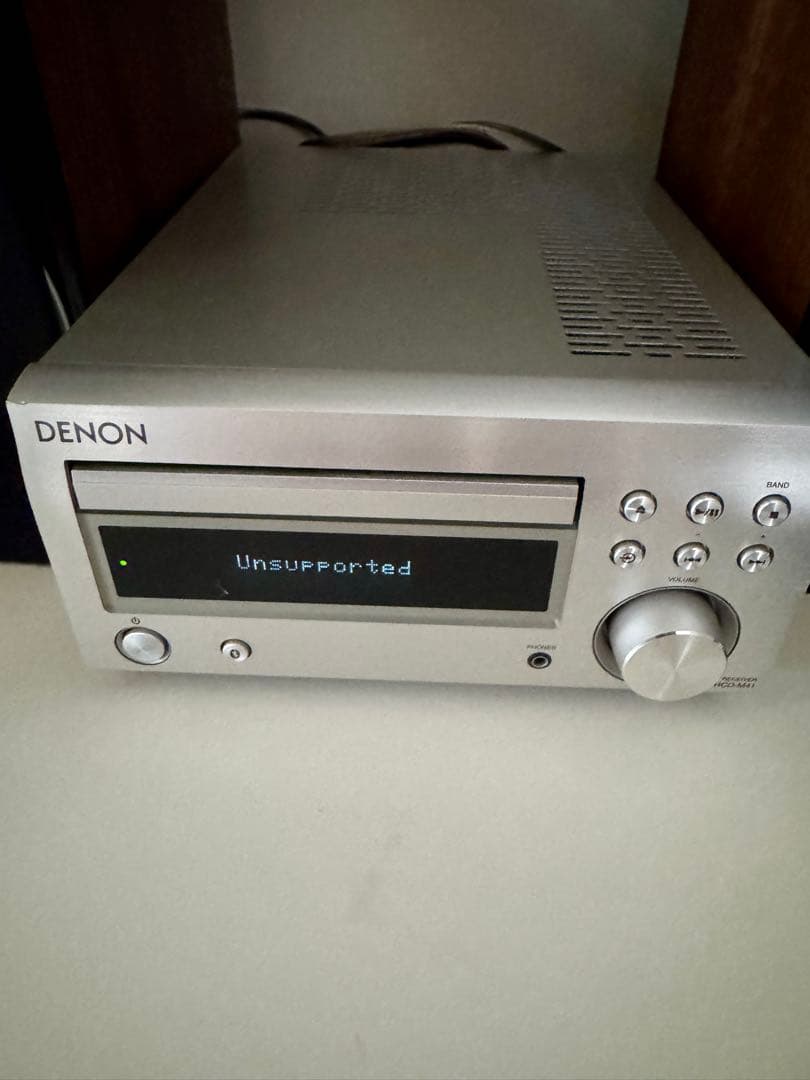 DENON RCD-M41ミニコンポ 本体 CD再生不良
