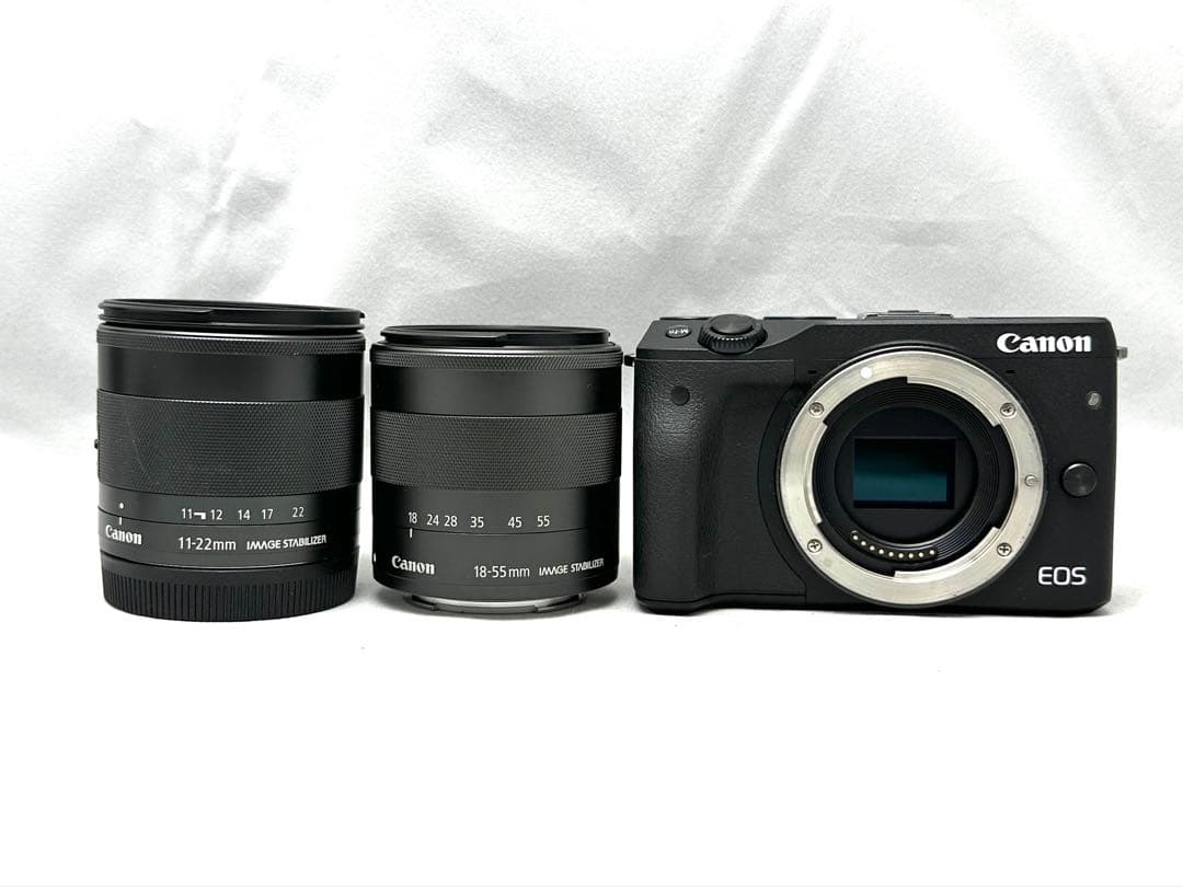 Canon EOS M3 + EF-Mレンズ2本セット