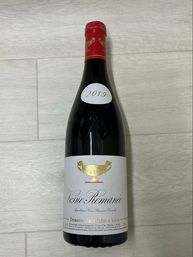 【赤ワイン】ヴォーヌロマネ 2019 750ml
