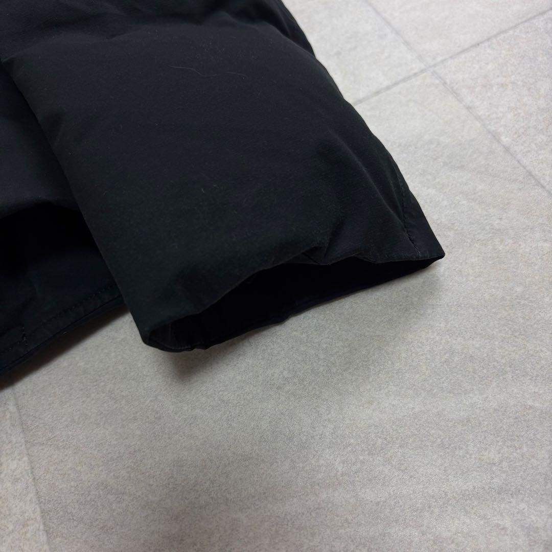 水沢ダウン　DESCENTE デサント オルテライン　マウンテニア　ダウンS 黒