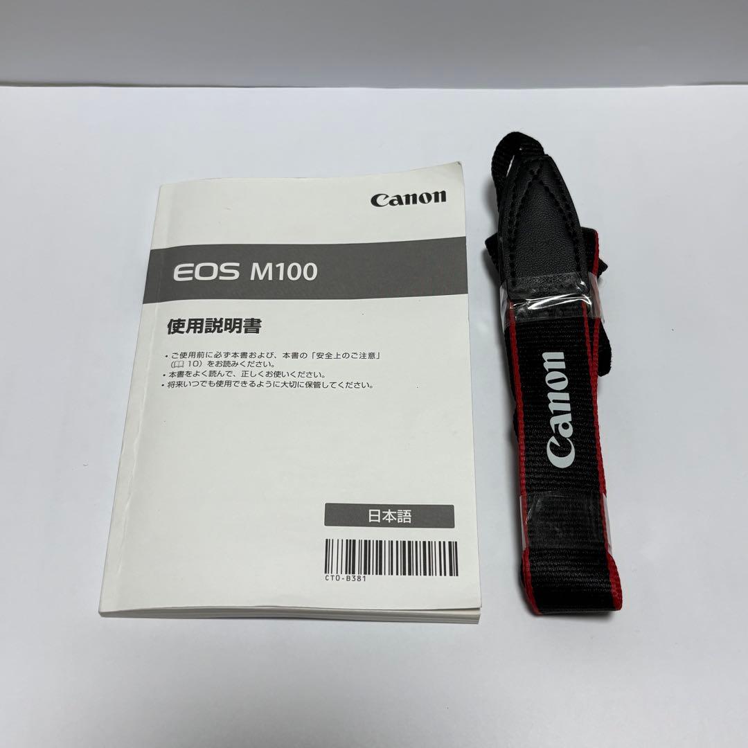 Canon ミラーレスカメラ ダブルズームキット m100