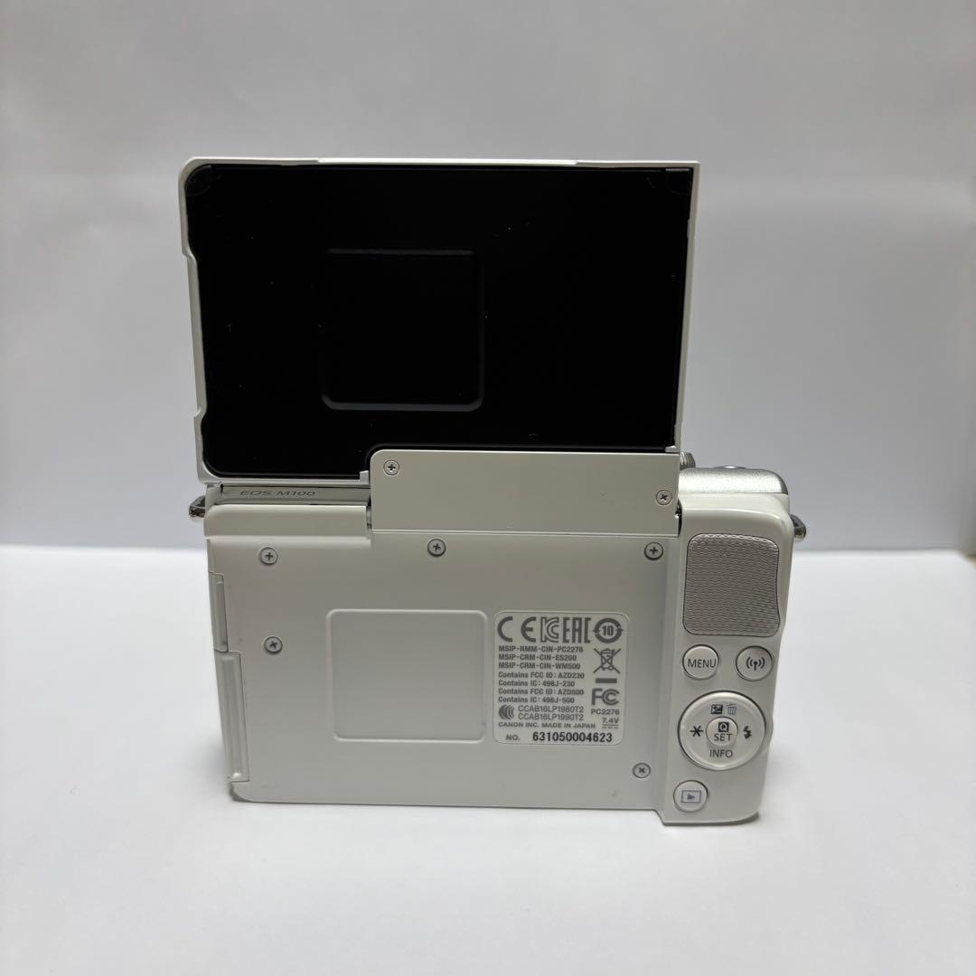 Canon ミラーレスカメラ ダブルズームキット m100